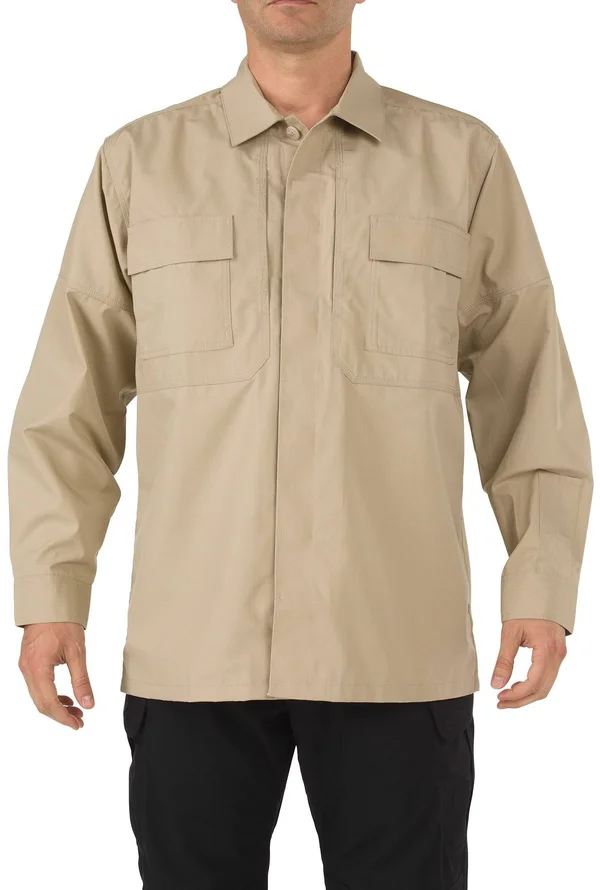 5.11 Tactical Ripstop TDU Long Sleeve Shirt TDU Khaki Xs