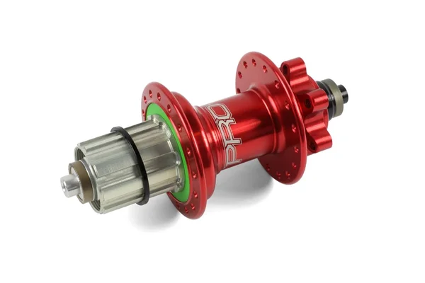 Hope Pro 4 Rear 36H 135mm - Quick Release- Microspline Freehub - Red