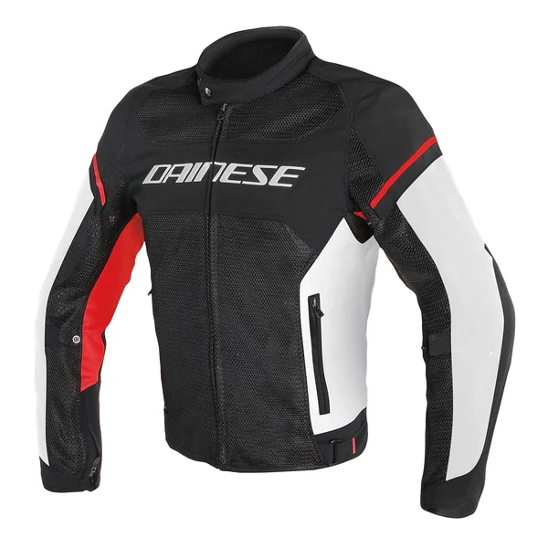 Dainese Air Frame D1 Tex Jacket Black- White -Red 50