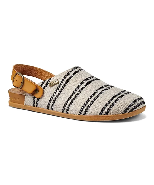 Reef Cushion Sage TX (Black Stripes) Women's Sandals-8