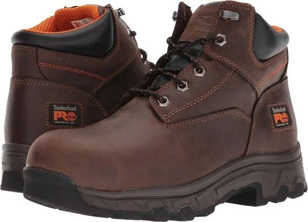Timberland Pro Men's 6 in. Workstead Composite Toe Work Boot - Brown