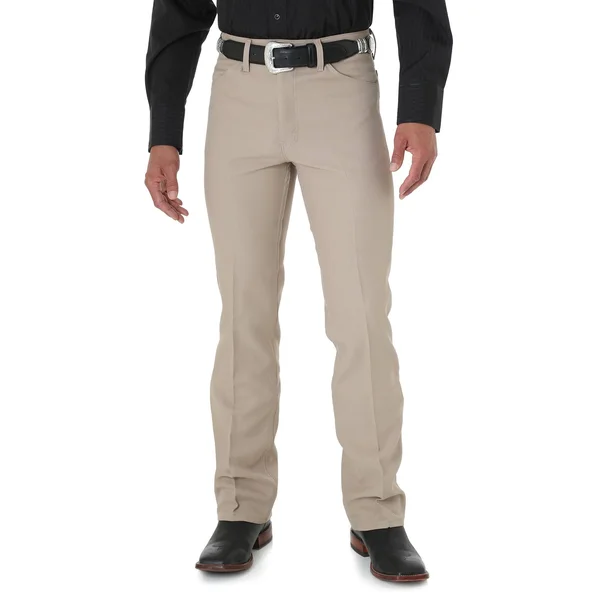 Wrangler Men's Wrancher Regular Fit Dress Jeans - Khaki (33)