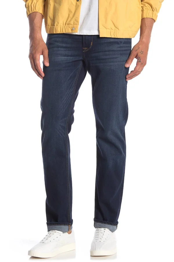 Hudson Jeans Blake Hatch Slim Straight Leg