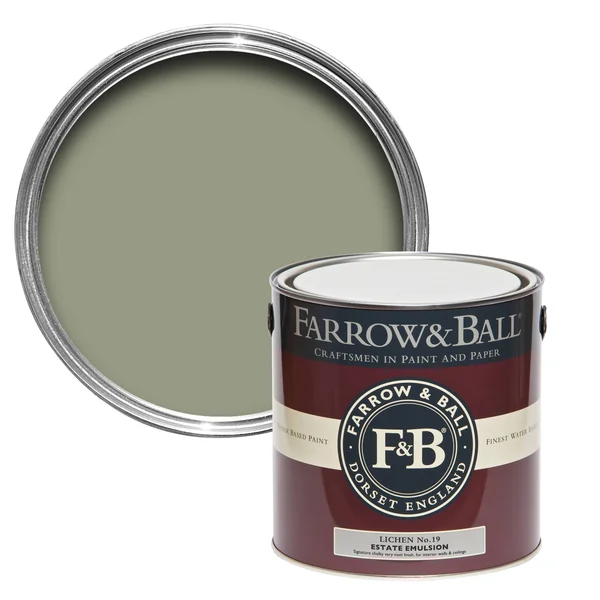 Farrow & Ball Lichen Paint US Gallon Estate Emulsion No.19