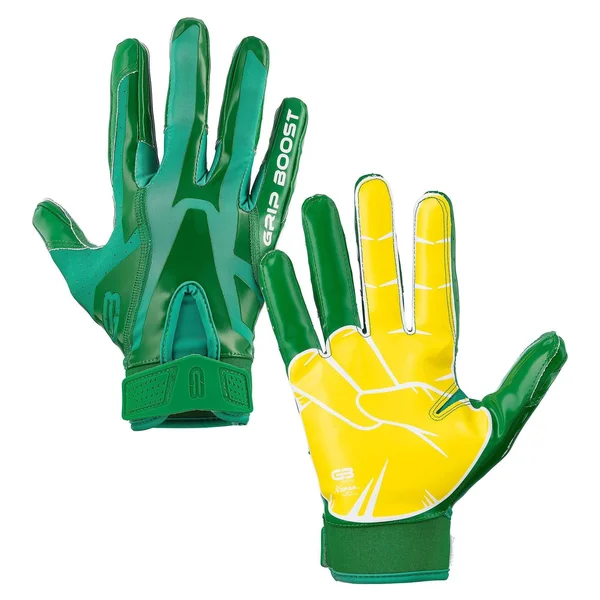 Grip Boost Boys Peace, Shaka, Hook &Em Youth Football Gloves Pro Elite - Youth Sizes