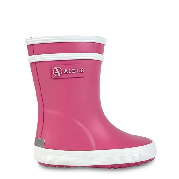 Aigle Kids - New Rose Baby Flac Rain Boots - 21 EU - Pink