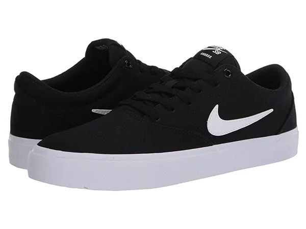 Nike SB Charge Shoes - Black & White