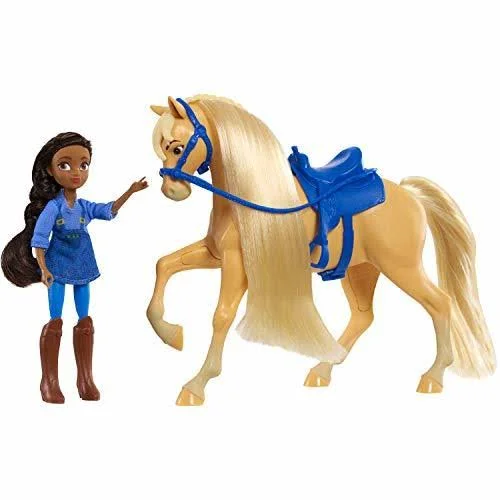 Dreamworks Spirit Riding Free Collector Doll & Horse Pru & Chica Linda