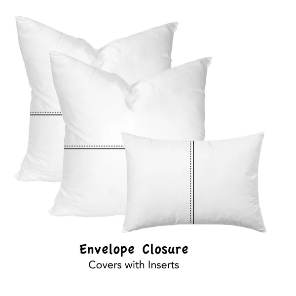 Joita Sandy Indoor Outdoor Soft Royal Pillow Envelope Cover with Insert 20x20 - JOJE2100520B