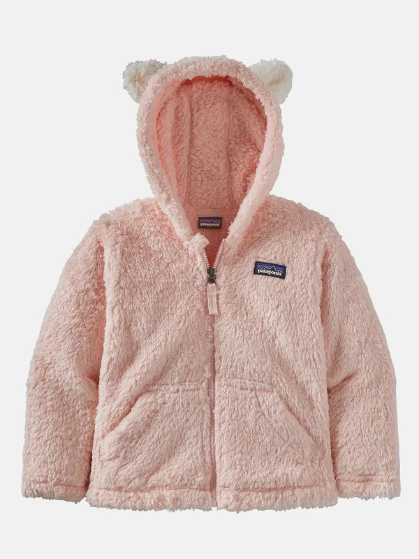 Patagonia Baby Furry Friends Hoody, Seafan Pink 12M