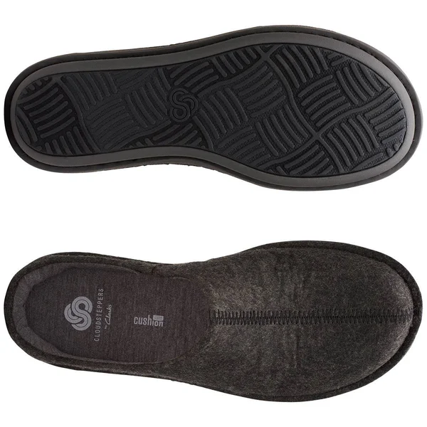Clarks Women's Step Flow Clog - Size: 7, Grey Felt