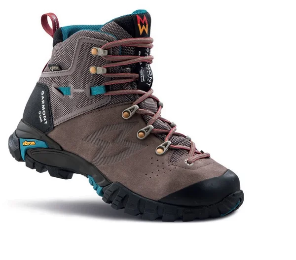 Garmont Women's G Trek High GTX, Grey/Blue/Pink, 8