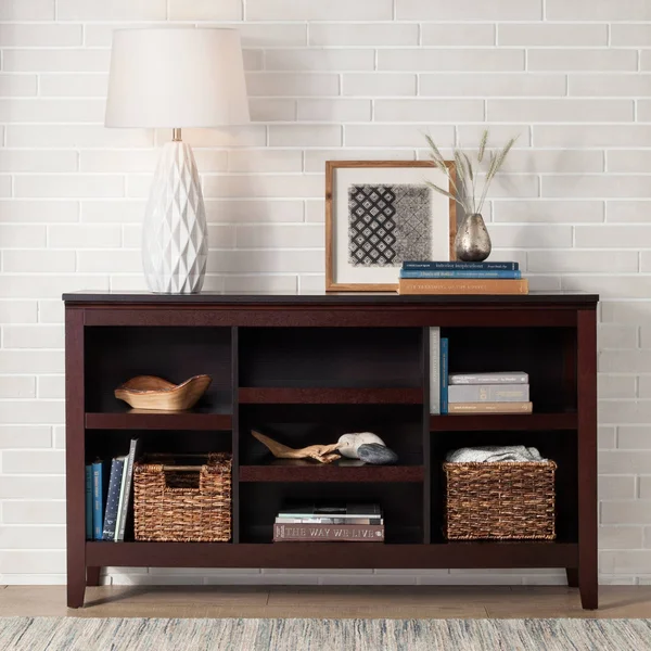 Threshold 32x22 Carson Horizontal Bookcase with Adjustable Shelves - Espresso