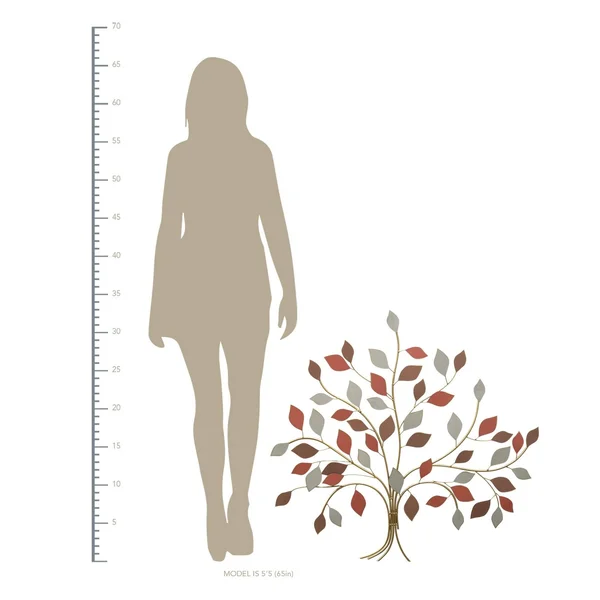 Tree Metal Wall Decor - 30 x 33