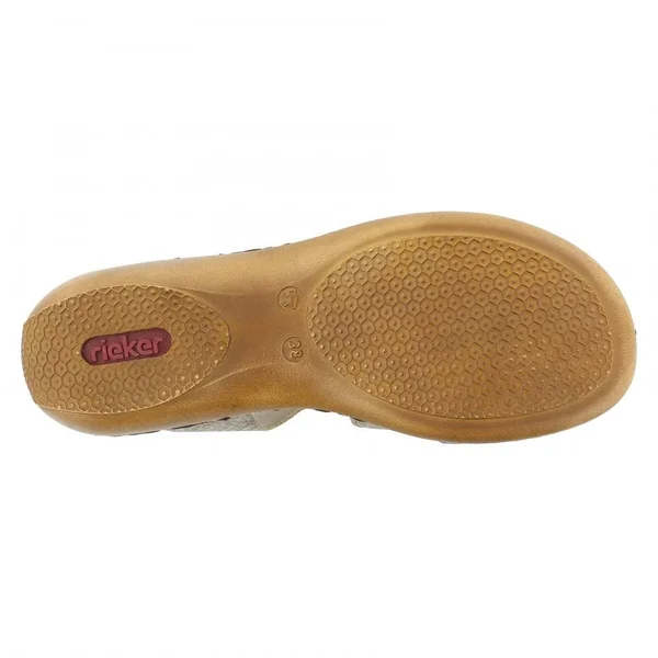 Rieker 65969-42 Denim/Grey Womens Sandals 36 EU