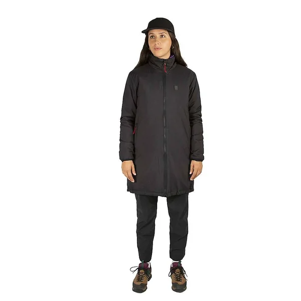 Topo Designs Women's Puffer Parka - Small - Black