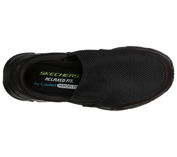Skechers Men's Relaxed Fit Equalizer 4.0 Krimlin Slip-On - Black/Black