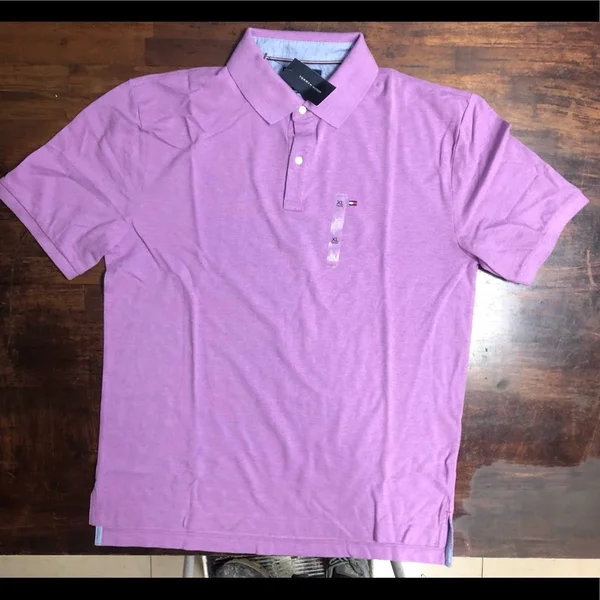 Tommy Hilfiger Men's Classic-Fit Ivy Polo - Violet Heather