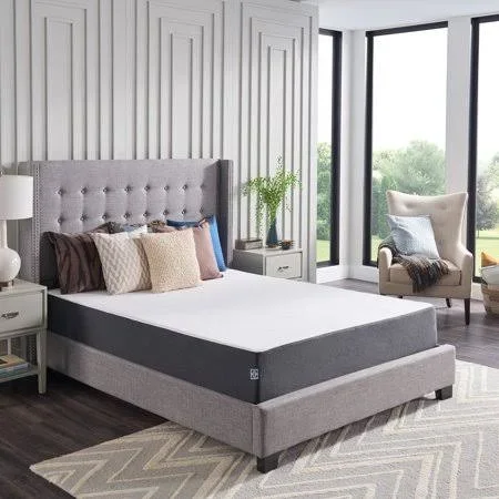 Sealy 10 inch Medium Firm Hybrid Bed in A Box Mattress - California King, White