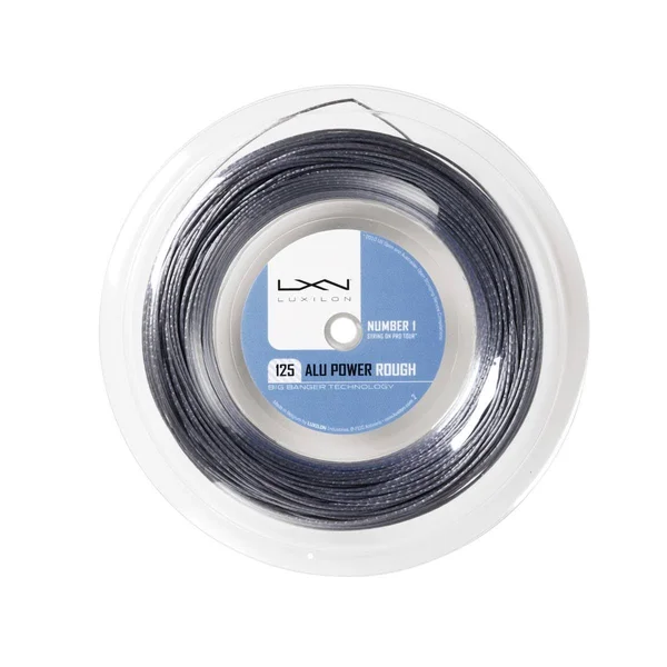 Luxilon Alu Power 125 Rough 16L Silver 330 Reel Tennis String