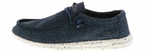 Hey Dude Wally Sox Micro Men's Shoes Steel Blue : 10 M