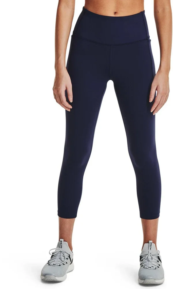 Under Armour Women's Meridian Crop Tapered Leg Athletic Pants - Navy, XL