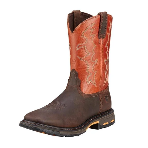 Ariat Men's Wide Square Toe Workhog Work Boots