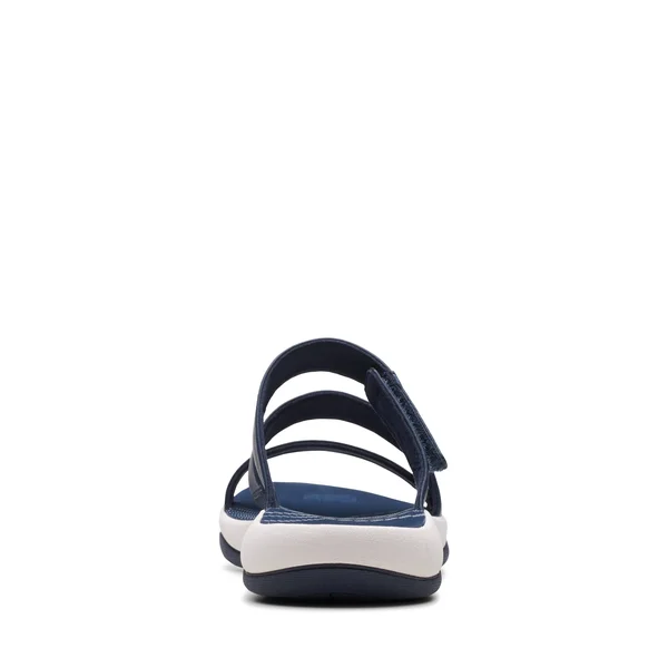 Clarks Women's Cloudsteppers Sunmaze Coast Sandal Navy 11