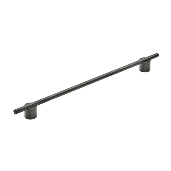 Amerock Transcendent 12-5/8 in (320 mm) Center-to-Center Matte Black Drawer Pull