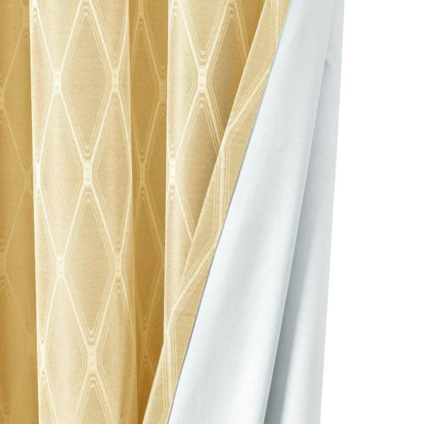 100% Blackout Curtain Jacquard Thermal Insulated Victoria Panels ( Set of 2) 54 x 120x22 Pair, Navy by Royal Tradition
