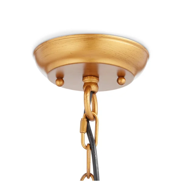 Safavieh Silas 21.5x22D Adjustable Pendant Lamp - Gold