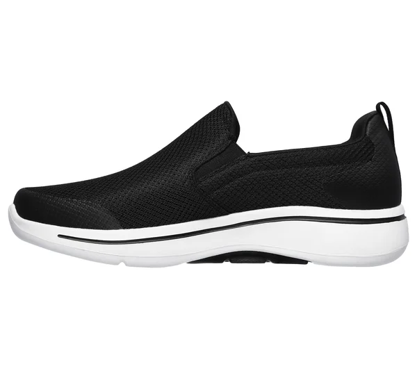 Skechers Men's GOwalk Arch Fit - Togpath Slip-On Walking Shoes - Black, 8.0