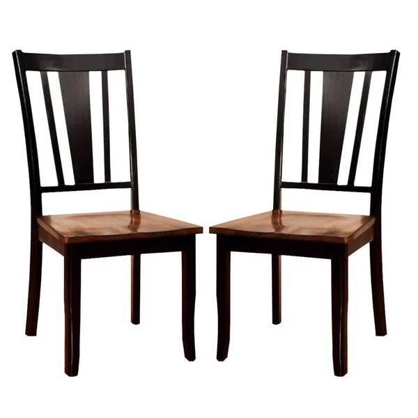 Dover Side Chair Withwooden Seat, Set Of 2