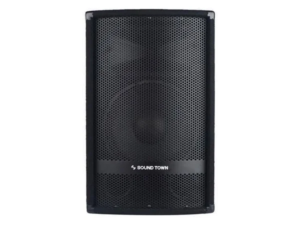 Sound Town 2-Pack 12x22 600W 2-Way Full-Range Passive DJ PA Pro Audio Speaker with Compression Driver for Live Sound, Karaoke, B