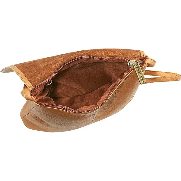 Le Donne Leather Flap Over Mini - 8 inches x 2 inches x 8 inches