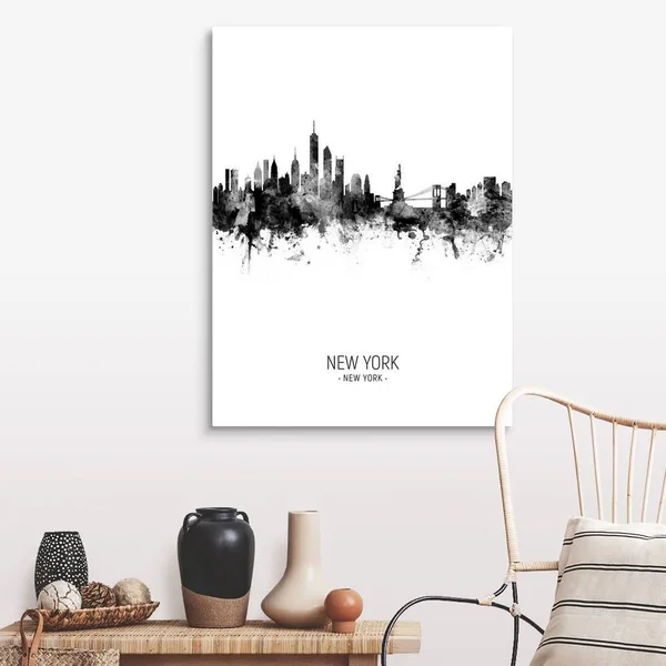New York Skyline, Canvas Wall Art, 30x40, Great Big Canvas