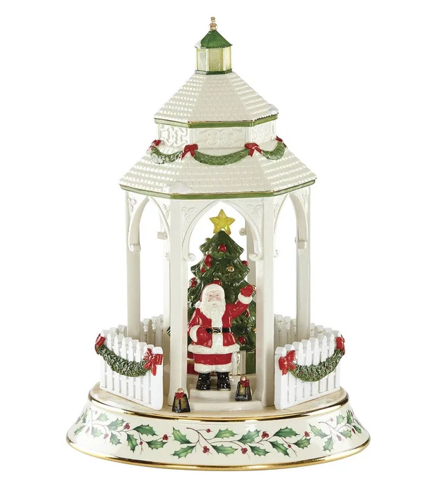 Lenox Holiday Tree Lighting Gazebo Centerpiece
