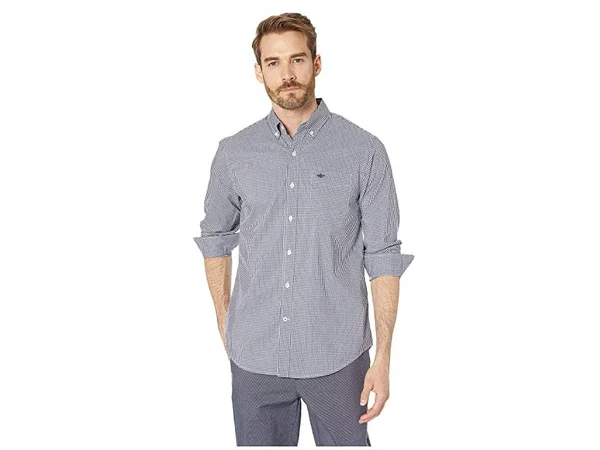 Dockers Men's Long Sleeve Signature Comfort Flex Shirt