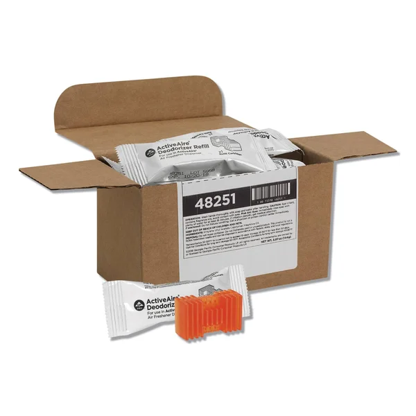 Georgia Pacific 48251 ActiveAire Automated Freshener Dispenser Refill, Sunscape, 12/Carton