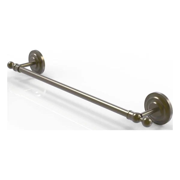 Allied Brass Que New Collection 24 inch Towel Bar Antique Brass