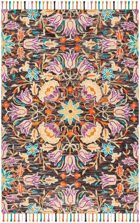 Safavieh Aspen APN115Z 8& x 10& Black, Purple Rug