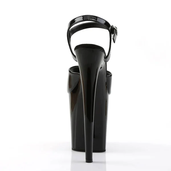 Pleaser - FLAMINGO-809 7 - Black Patent/Black