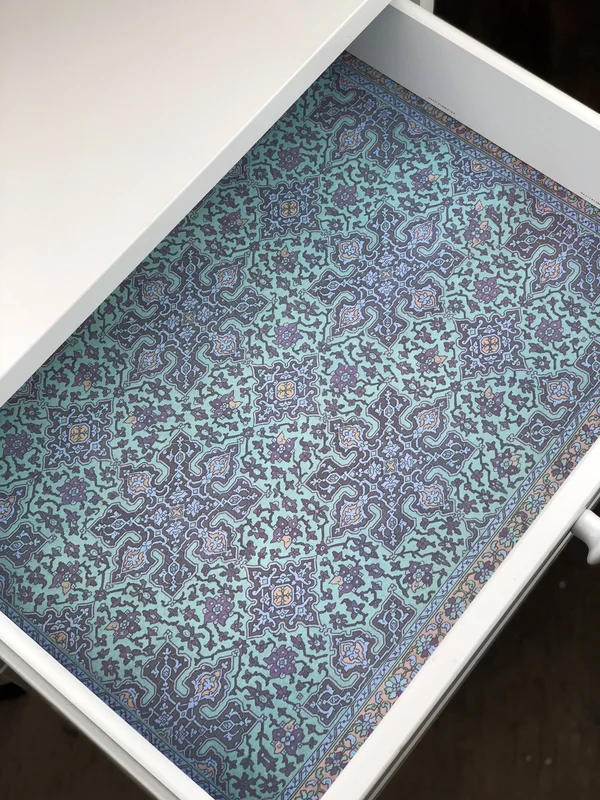 Scentennials Gift of Persia (18 Sheets) Scented Fragrant Shelf & Drawer Liners 16.5x22 x 22x22 - Great for Dresser, Kitchen