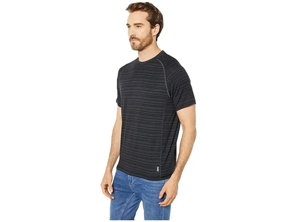 Tasc Performance Dynamic Tech T-Shirt for Men in Black Tech Dot.Size S