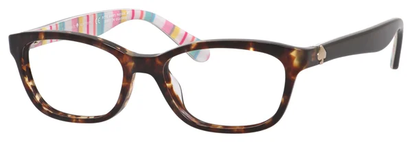 Kate Spade Brylie Eyeglasses - 02NL Havana Pattern Green