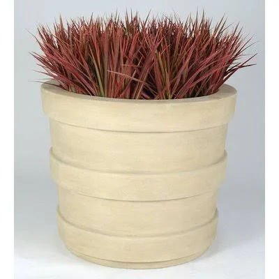 Aldan Plastic Pot Planter World Menagerie Color: Calypso, Size: 21x22 H x 28x22 W x 19x22 D