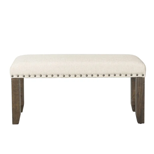 Picket House Furnishings Dex Dining Bench, Brown, 40" x 17" x 19"