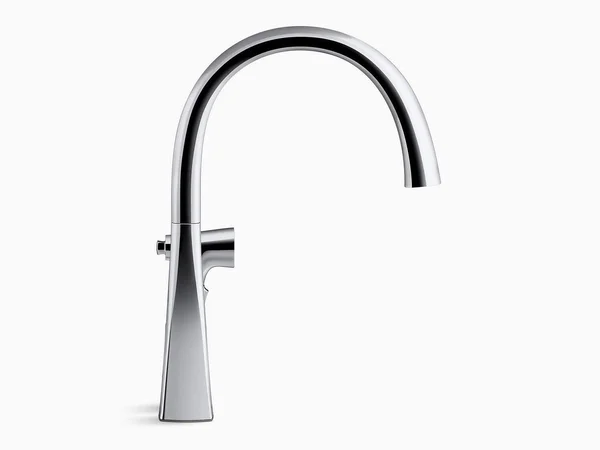 Kohler 22064-BL Graze Kitchen Sink Swing Spout Faucet with Sidespray - Matte Black