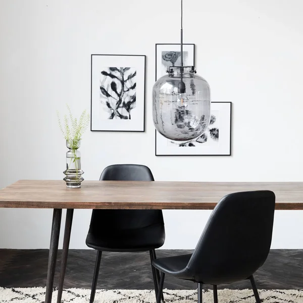 Ball Pendant Lamp Grey - House Doctor Gb0121