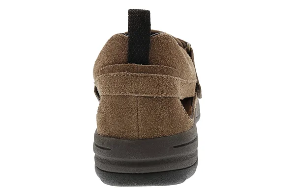 Drew Men's Dublin Fisherman Sandal, Size: 11.5, Olive Suede